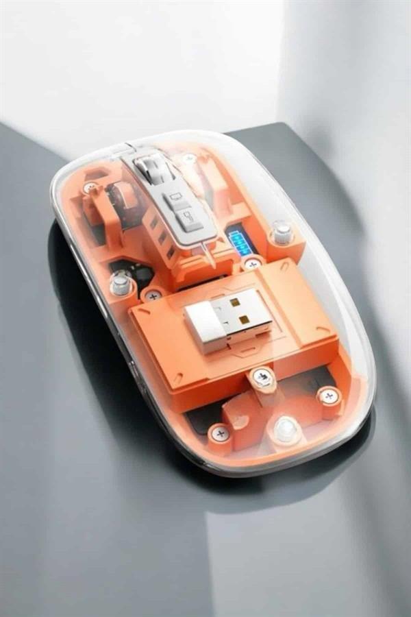 Sessiz Kablosuz USB Girişli Mouse Fare Yüksek Performanslı - Görsel 4