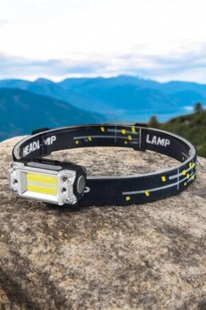 Kafa Lambası Kamp Feneri Balıkçı Feneri Başlıklı Suya Dayanıklı