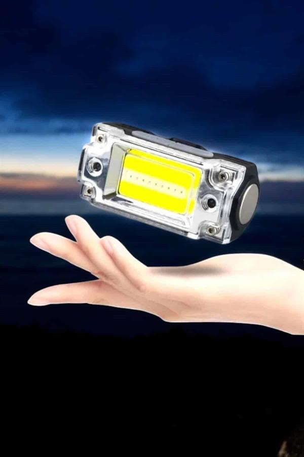 Kamp Feneri Balıkçı Feneri Başlıklı Suya Dayanıklı Kafa Lambası - Görsel 3