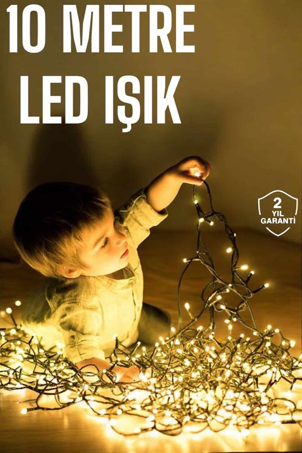 10 Metre Gün Işığı Şerit Led Işık Perde Işığı - Görsel 2