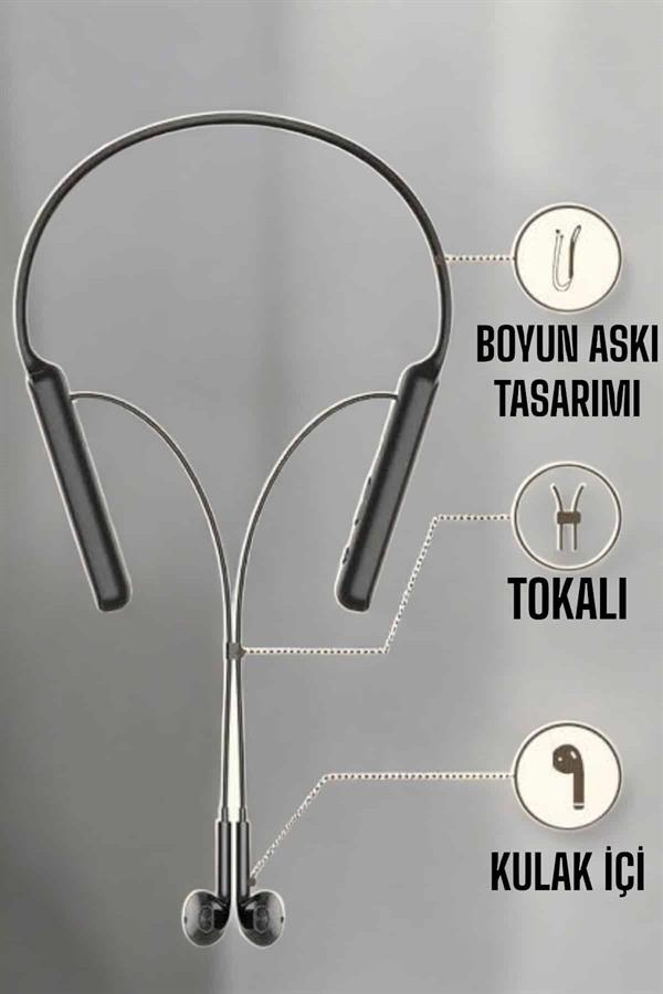 Mikrofonlu Kablolu Bluetooth Kulaklık Yeni Nesil Yüksek Ses Kaliteli - Görsel 4