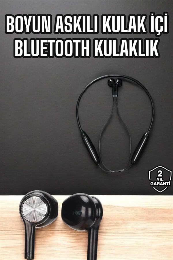 Kablolu Boyun Askılı Dijital Göstergeli Bluetooth Kulaklığı 60 Saat - Görsel 2