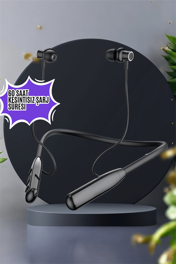 Boyun Bantlı Bluetooth Kulaklık ANC Özellikli Kulaklık İçi - Görsel 2