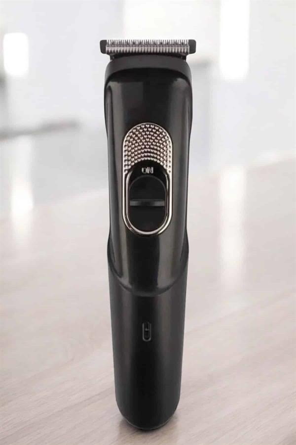 Saç Sakal Vücut Şarjlı Kablosuz Tıraş Makinesi Profesyonel Paslanmaz Çelik - Görsel 5