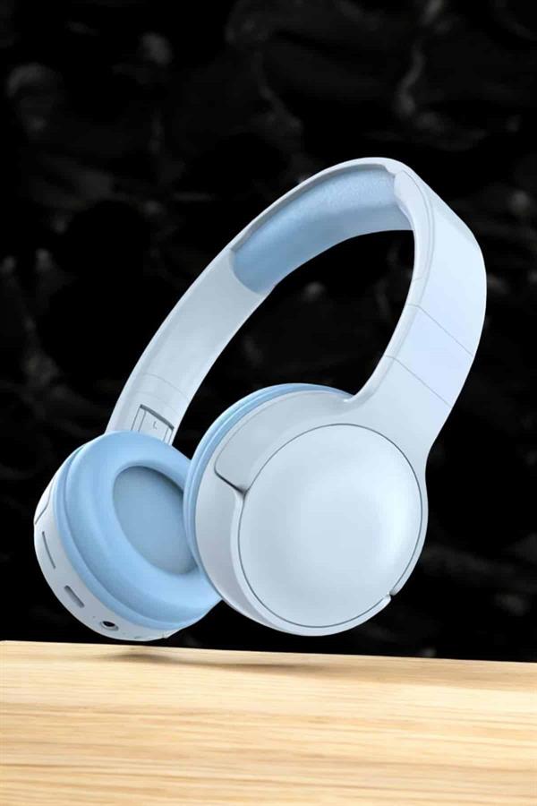 Kablosuz Bluetooth Kulaklık ANC/ENC Destekli Kulak Üstü Yüksek Ses Kaliteli - Görsel 3