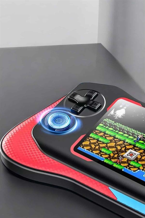 Gamepad Joystick 500 Oyunlu Retro Oyun Konsolu Tv Bağlantı Özellikli 2 Kişilik Destekli - Görsel 3