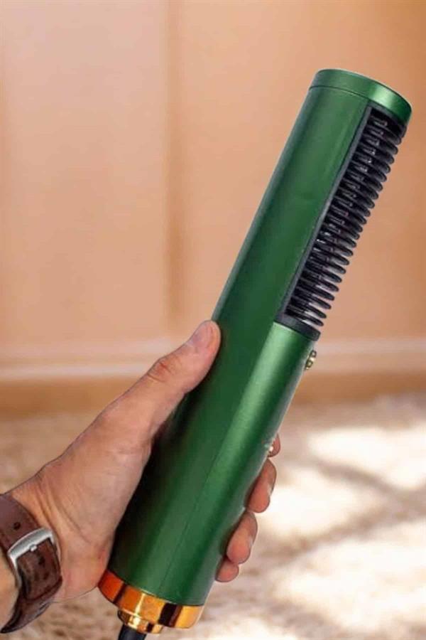 Fön Tarak Saç Düzleştirici Üflemeli Fön Makinesi Sıkı Dişli Taşınabilir - Görsel 3