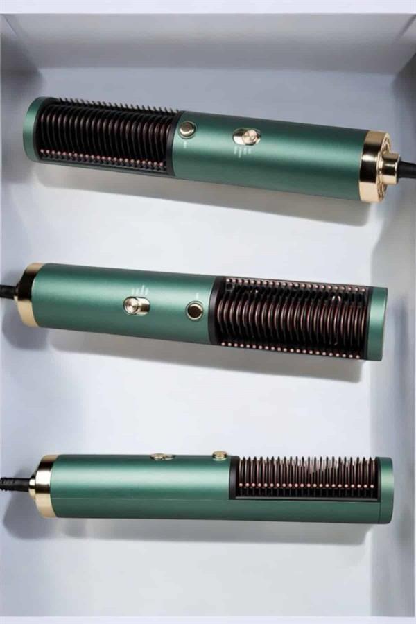 Fön Tarak Saç Düzleştirici Üflemeli Fön Makinesi Sıkı Dişli Taşınabilir - Görsel 5