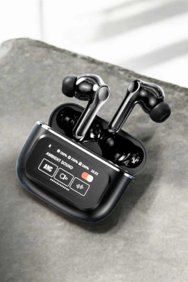 Yeni Nesil Bluetooth Kulaklık Ekranlı Yüksek Ses Kaliteli Uzun Şarj Süreli - Görsel 3
