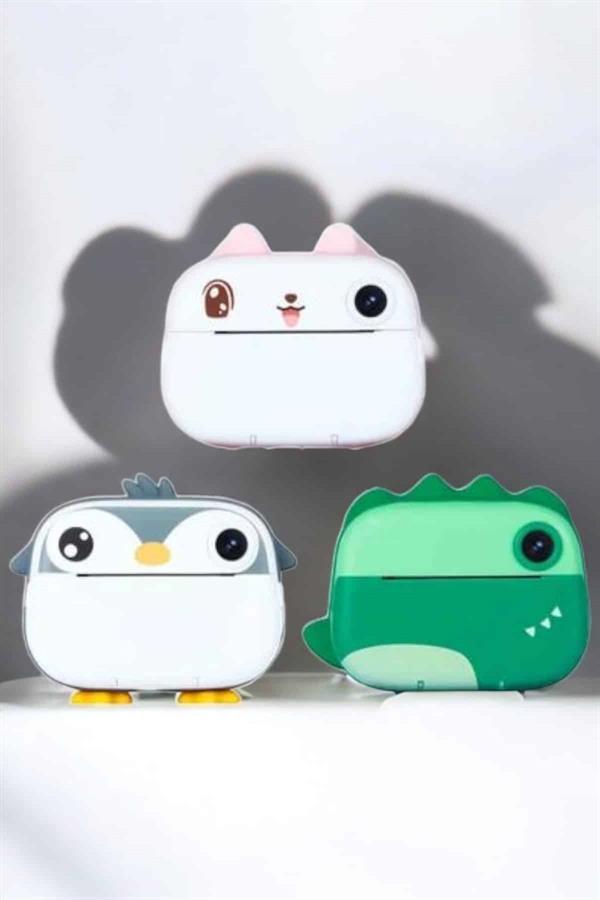 Çocuklar için Fotoğraf Makinesi Anlık Baskı Makinesi HD Görüntü Kalitesi - Görsel 5