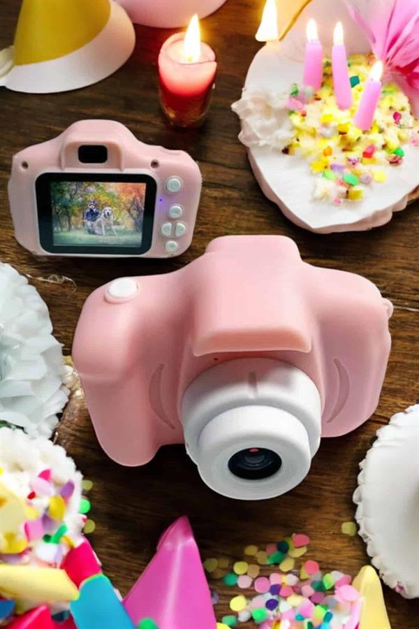 Çocuk Kamerası Profesyonel Hafif Ve Uzun Ömürlü USB Şarjlı 2.0 İnç - Görsel 3