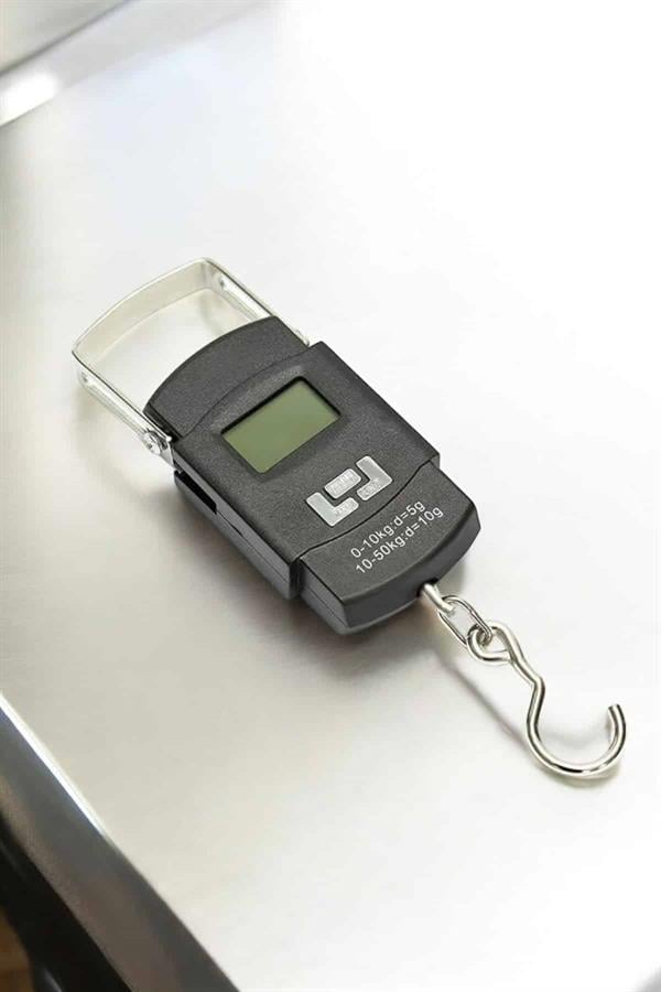 Ağırlık Ölçer 50 Kg El Terazisi El Kantarı Pilli Led Ekran - Görsel 3