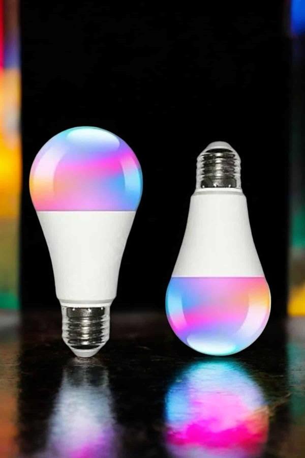 Renk Değiştirebilen RGB Işıklı Led Ampul A+Enerji 15 Watt Led Işık - Görsel 4
