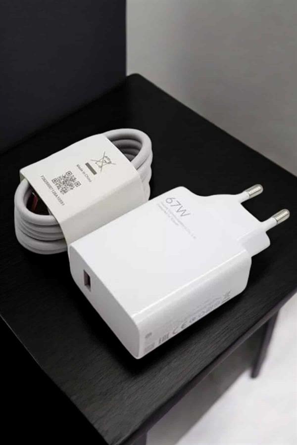 Şarj Aleti 67W Hızlı Şarj Turbo Type-C Uyumlu Şarj Adaptörü Kablosu - Görsel 5