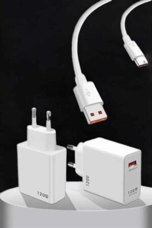 Type-C 120W Şarj Aleti Hızlı Şarj Turbo