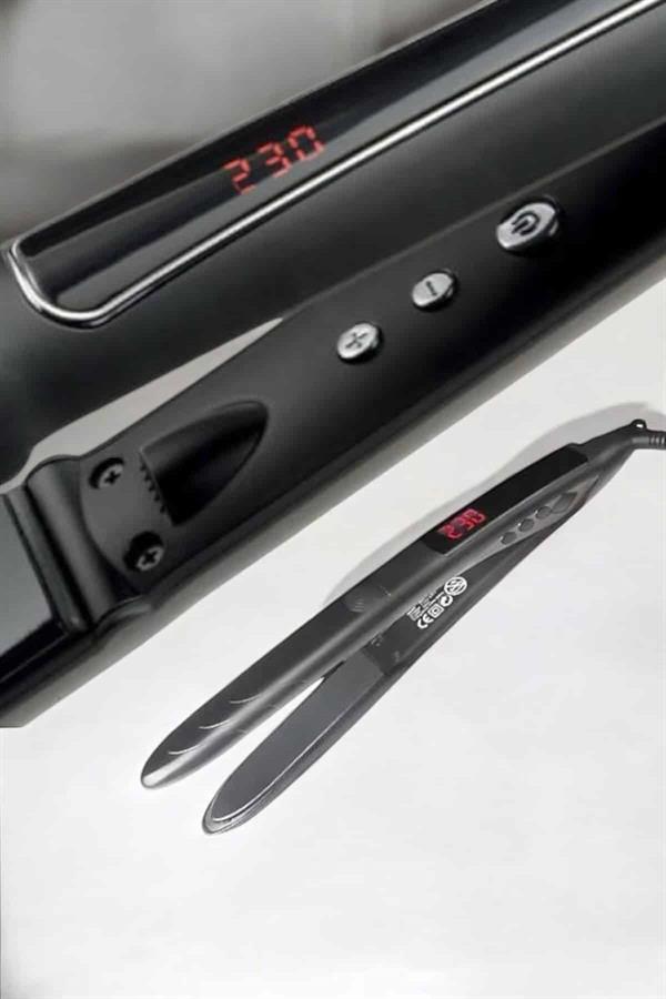 Saç Düzleştirici Led Ekranlı Isı Ayarlı Seramik Kaplama Profesyonel - Görsel 3