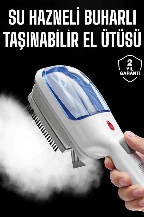 Düzleştirici Buharlı Seyahat Ütüsü Askı Ütüsü Taşınabilir - Görsel 2