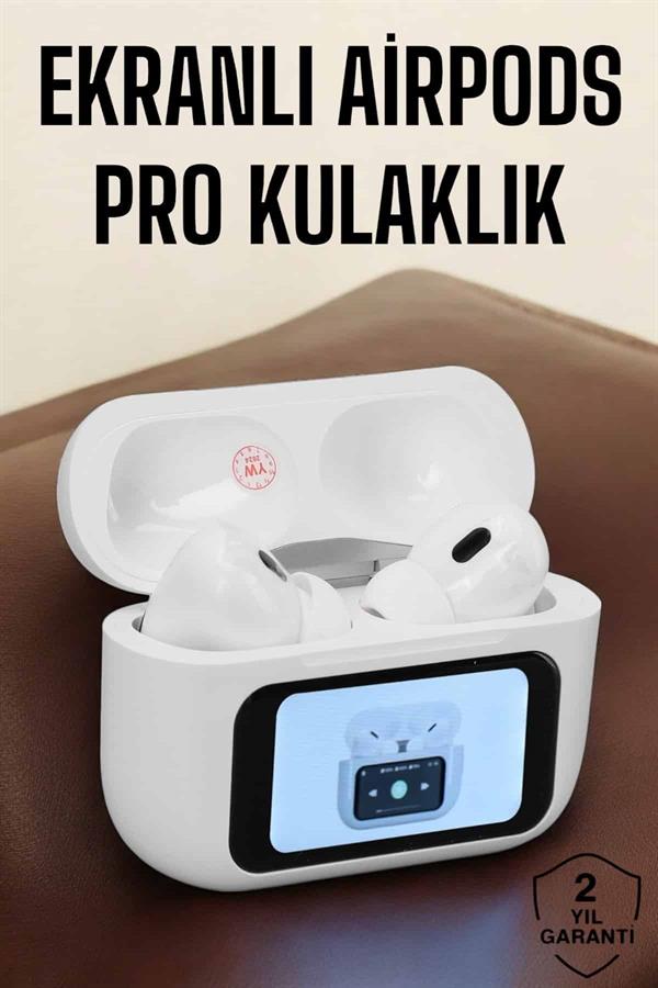 Kablosuz Yeni Nesil Bluetooth Bağlantılı Dokunmatik Ekranlı Kulak İçi Pro - Görsel 2