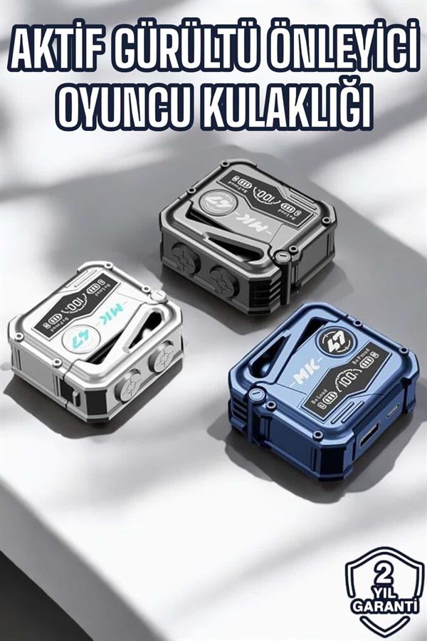 Yeni Nesil Oyuncu Kulaklığı Gürültü Önleyici Yüksek Ses Kaliteli - Görsel 2