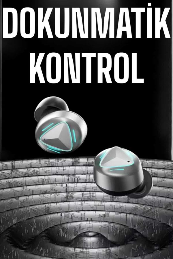 Oyuncu Kulaklığı Bluetooth Bağlantılı ANC Özelliği 5.0 Bluetooth - Görsel 3