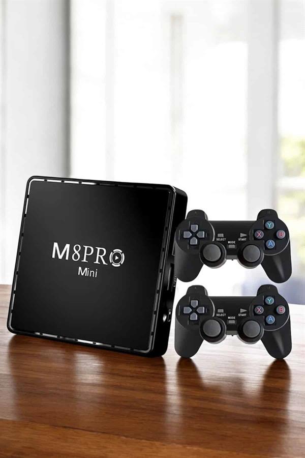 Oyun Konsolu Çift Kollu 1000 Oyunlu TV Box Netflix Youtube Atari - Görsel 4