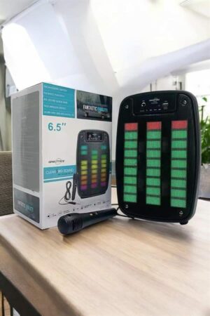 Bluetooth  Hoparlör Mikrofonlu Speaker Taşınabilir Şarjlı