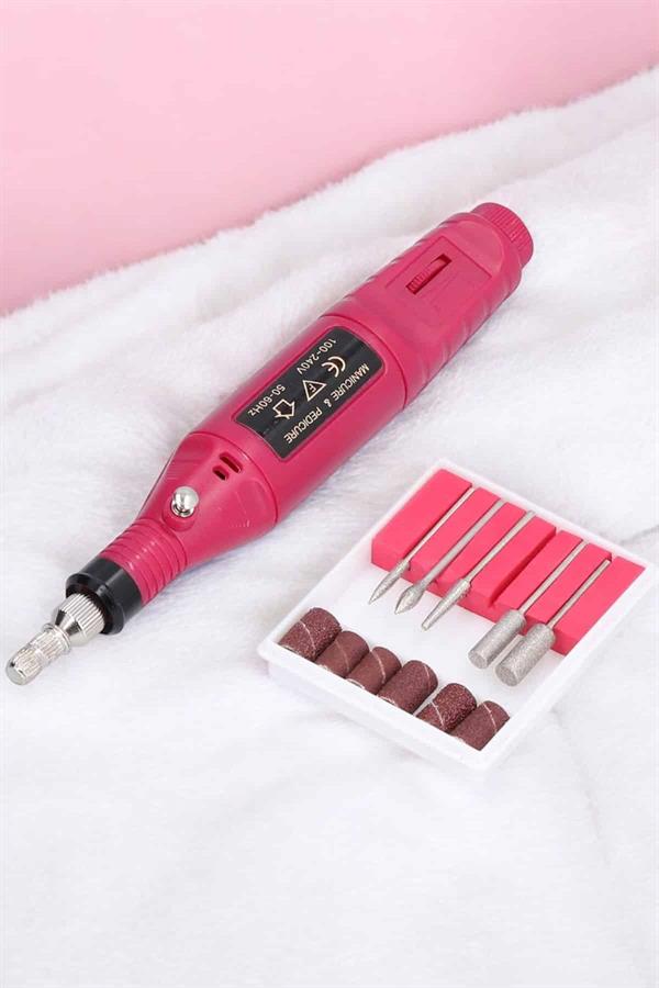 Nasır Temizleyici Manikür Pedikür Seti Elektrikli USB Girişli - Görsel 5