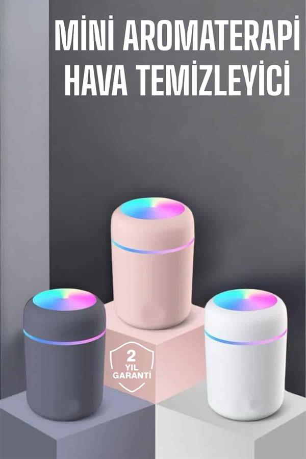 Ultrosonik Buharlı Hava Temizleyici Hava Nemlendirici Taşınabilir - Görsel 2