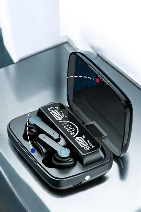 Bluetooth Kulaklık Dijital Göstergeli Kablosuz Uzun Pil Ömrü - Görsel 4