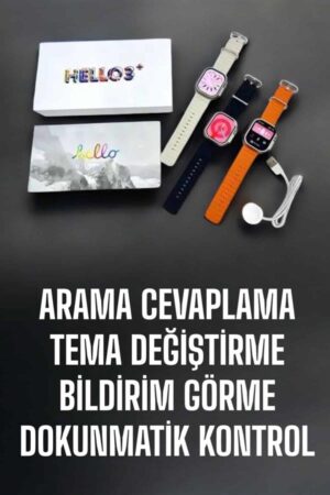 Akıllı Saat Yeni Nesil Bluetooth Bağlantılı Uyku Sağlık Takibi GPS Ve NFC Uyumlu