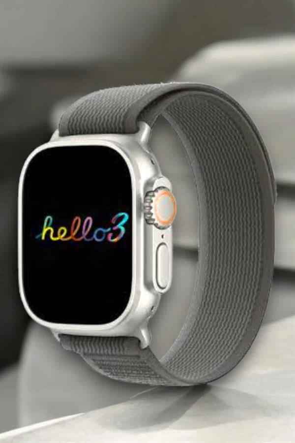 Akıllı Saat Yeni Nesil Sesli Asistan Uyku ve Sağlık Takibi Adımsayar - Görsel 3