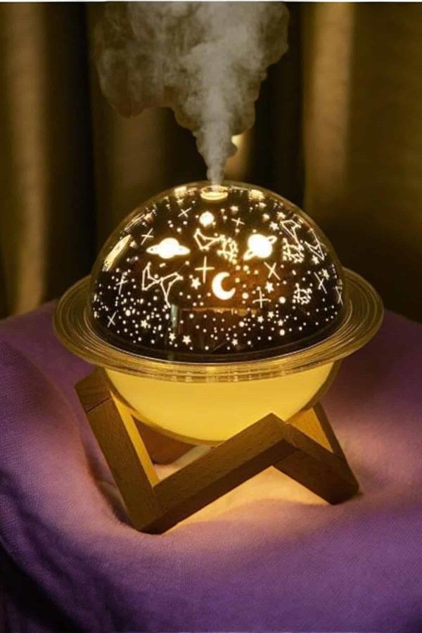 Aromaterapi Hava Nemlendirici Masa ve Gece Lambası - Görsel 5