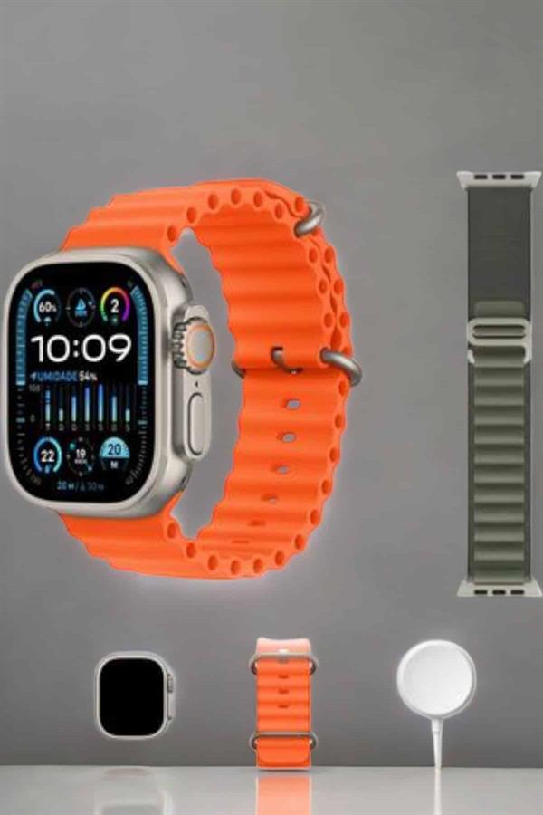 Akıllı Saat Arama Cevaplayan Bildirim Görme Yeni Nesil Bluetooth Bağlantılı - Görsel 5