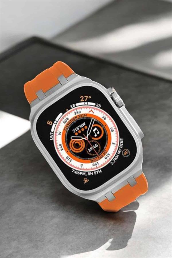 Yeni Nesil Akıllı Saat Adımsayar GPS Nabız Ölçer Uyku ve Sağlık Takibi - Görsel 4