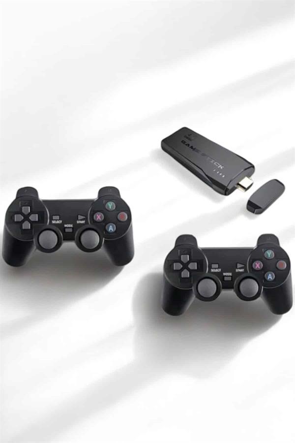Gaming Atari 2.4g Uyumlu Kablosuz Çift Kol Game Stick - Görsel 3
