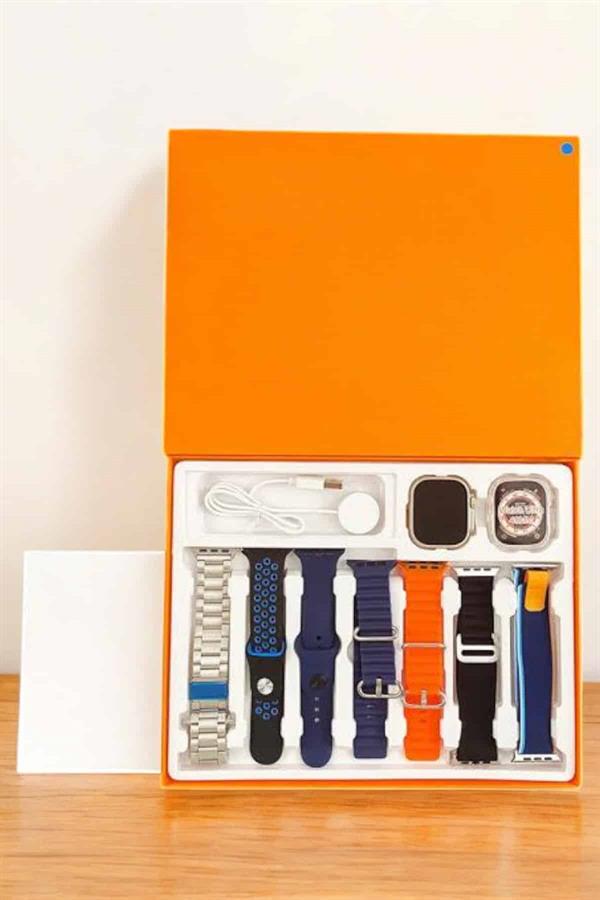 Akıllı Saat 7 Farklı Kordonlu Arama Cevaplayan Bildirim GPS Özelliği - Görsel 3