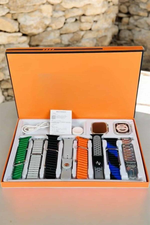 Akıllı Saat 7 Farklı Kordonlu Arama Cevaplayan Bildirim GPS Özelliği - Görsel 5