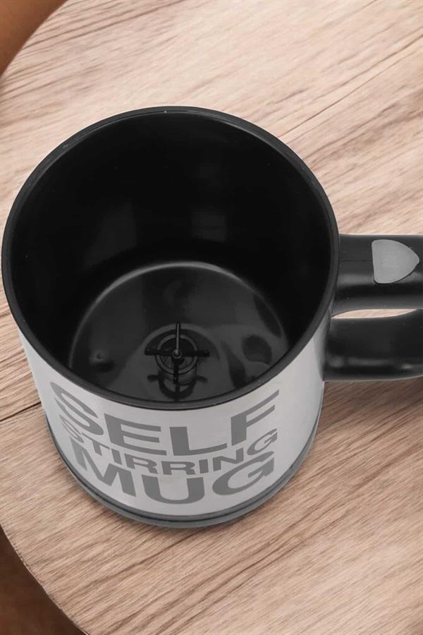 Yazılı Mug Kupa Karıştırıcı Özelliği Ve Paslanmaz Çelik - Görsel 5