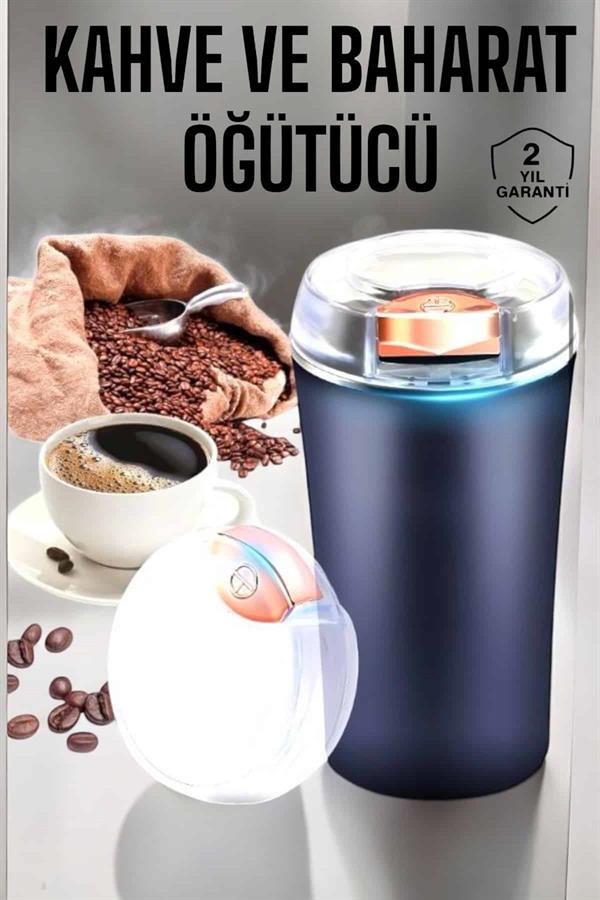 Otomatik Kahve ve Baharat Öğütücü Kolay Ve Taşınabilir - Görsel 2
