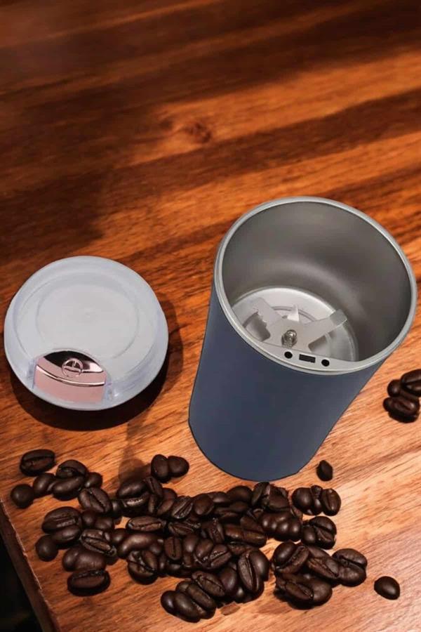 Taşınabilir Kahve & Baharat Öğütücü Kolay Temizlenebilir ve Uzun Ömürlü Paslanmaz Çelik - Görsel 4