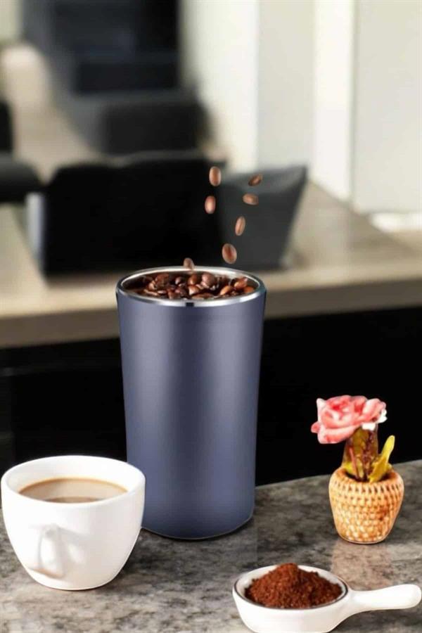 Taşınabilir Kahve & Baharat Öğütücü Kolay Temizlenebilir ve Uzun Ömürlü Paslanmaz Çelik - Görsel 5