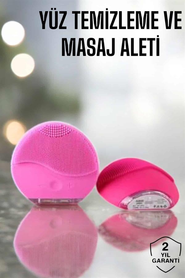 Yüz Temizleme Aleti Genç Görünüm Sağlayan Kan Dolaşımını Hızlandıran Kablosuz ve Taşınabilir - Görsel 2