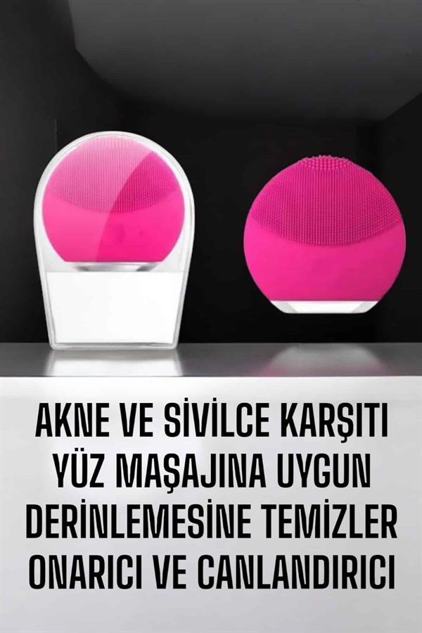 Yüz Temizleme Aleti Genç Görünüm Sağlayan Kan Dolaşımını Hızlandıran Kablosuz ve Taşınabilir - Görsel 3