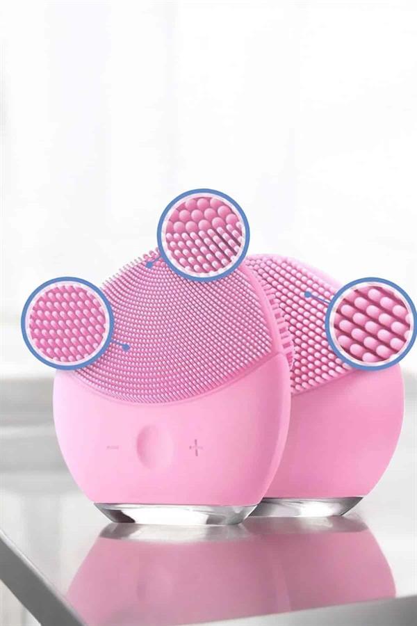 Profesyonel Yüz Temizleme Masaj Aleti Su Geçirmez Kablosuz Şarj Özellikli Kolay Temizlenebilir - Görsel 3