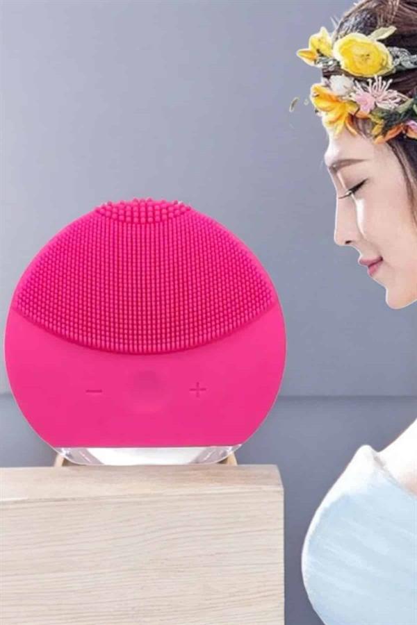 Profesyonel Yüz Temizleme Masaj Aleti Su Geçirmez Kablosuz Şarj Özellikli Kolay Temizlenebilir - Görsel 4