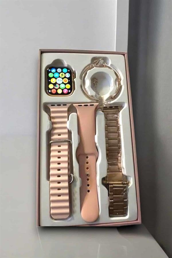 Akıllı Saat Adımsayar Nabız Takibi ve GPS Destekli Kadınlara Özel - Görsel 4