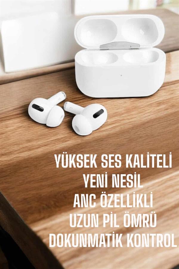 Dokunmatik Kontrollü Kablosuz Kulaklık iOS ve Android Uyumlu - Görsel 4