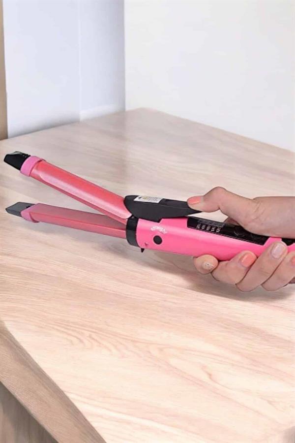 Hem Düzleştirici Hem Maşa Saç Şekillendirici - Görsel 5