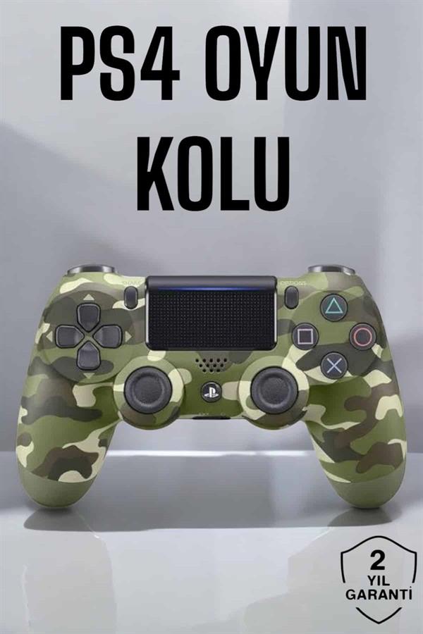 PS4 Oyun Kolu Kamuflaj Desenli Joystick - Görsel 2