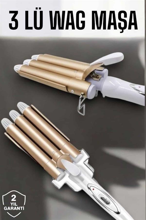 Wag Maşa Yüksek Isı Ayarlı Su Dalga Maşası - Görsel 2